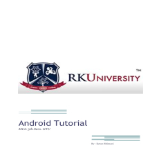 Android Tutorial ( PDFDrive ) Android Tutorial ( PDFDrive )